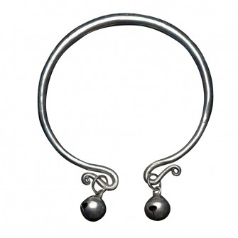 Bracelet en argent Miao aux...