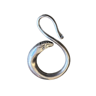 Pendentif serpent argent Miao