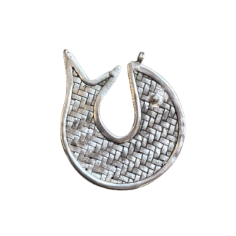 Pendentif poisson argent Miao