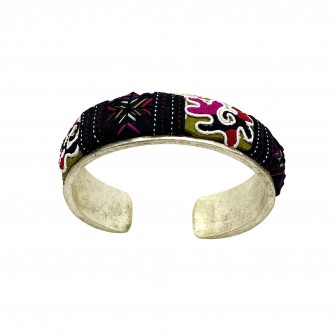 Bracelet Miao broderies Eau